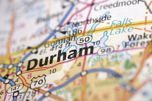 Durham map